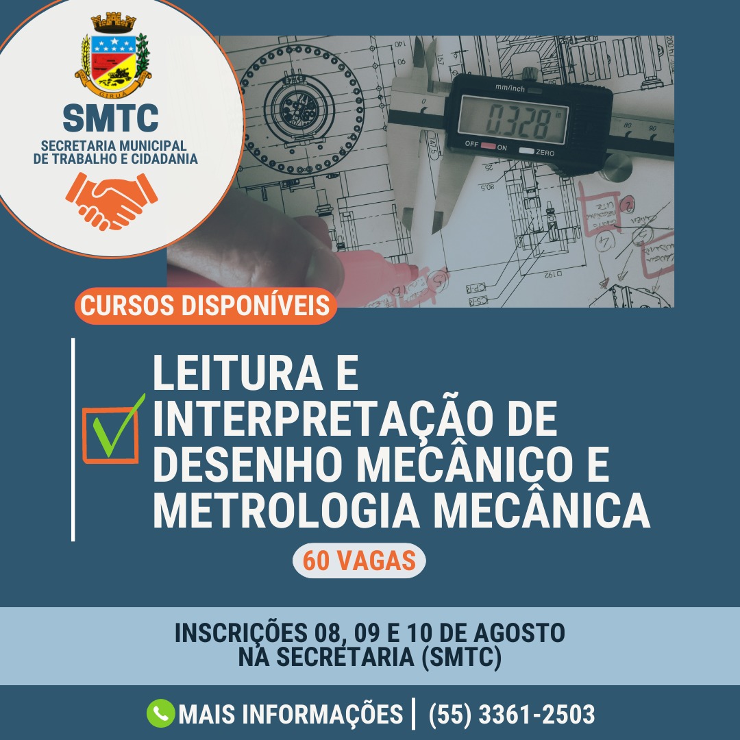 Governo Municipal abre novas inscrições para curso de qualificação profissional